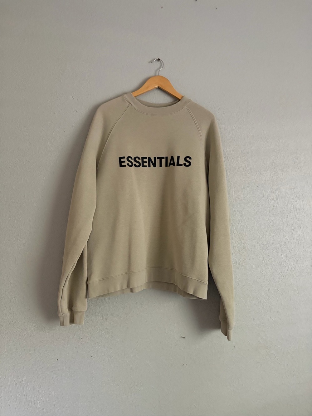 Essentials Sand Crewneck Sweatshirt